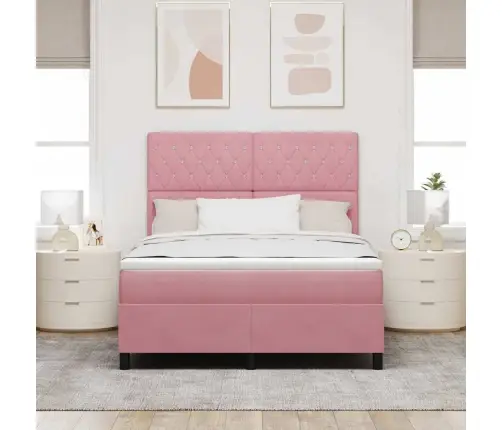 Karbi Vedrumadrats Madratsiga Peaga Roosa 140 X 190 Cm Kangas