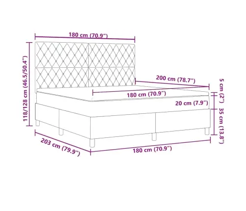 Karbi Vedrumadrats Madratsiga Tumehall 180 X 200 Cm Kangas