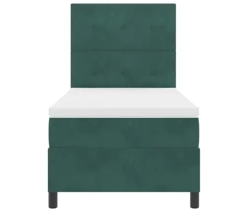 Karbi Vedrumadrats Madratsiga Tume Rohelise 100 X 200 Cm Kangas