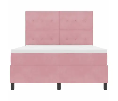 Karbi Vedrumadrats Madratsiga Peaga Roosa 140 X 190 Cm Kangas