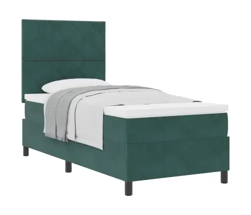 Karbi Vedrumadrats Madratsiga Tume Rohelise 90 X 190 Cm Kangas