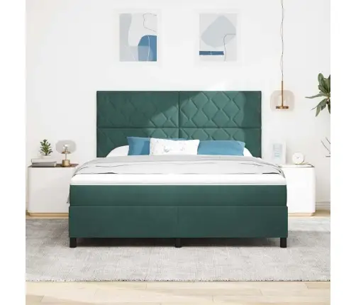 Karbi Vedrumadrats Madratsiga Tume Rohelise 180 X 200 Cm Kangas