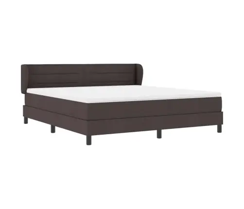 Karbi Vedrumadrats Madratsiga Tume Pruun 180 X 200 Cm Kangas