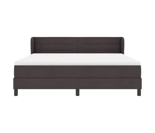 Karbi Vedrumadrats Madratsiga Tume Pruun 180 X 200 Cm Kangas