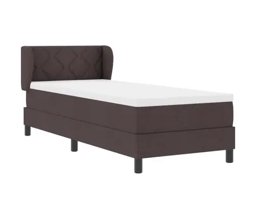 Karbi Vedrumadrats Madratsiga Tume Pruun 80 X 200 Cm Kangas