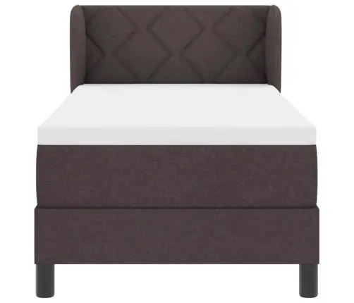 Karbi Vedrumadrats Madratsiga Tume Pruun 80 X 200 Cm Kangas