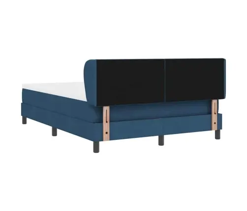 Vedruvoodi Madratsiga Madratsiga Sinine 160 X 200 Cm Kangas