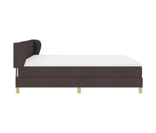 Karbi Vedrumadrats Madratsiga Tume Pruun 180 X 200 Cm Kangas