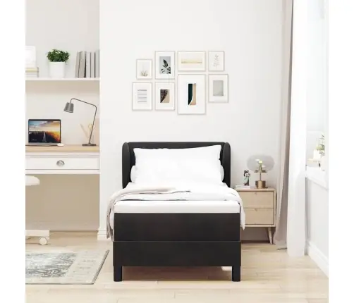 Karbi Vedrumadrats Madratsiga Peaga Must 80 X 200 Cm Samet