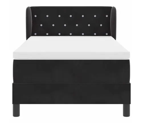 Karbi Vedrumadrats Madratsiga Peaga Must 90 X 190 Cm Samet