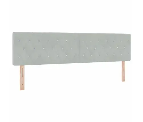 Lova Su Spyruokliniu Čiužiniu Tamsiai Pilka 80X200 Cm Aksomas