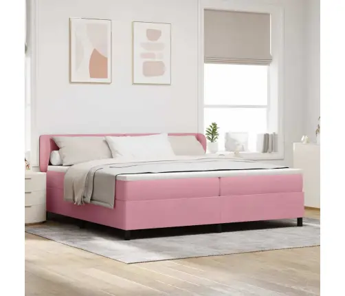 Karbi Vedrumadrats Madratsiga Peaga Roosa 200 X 200 Cm Samet