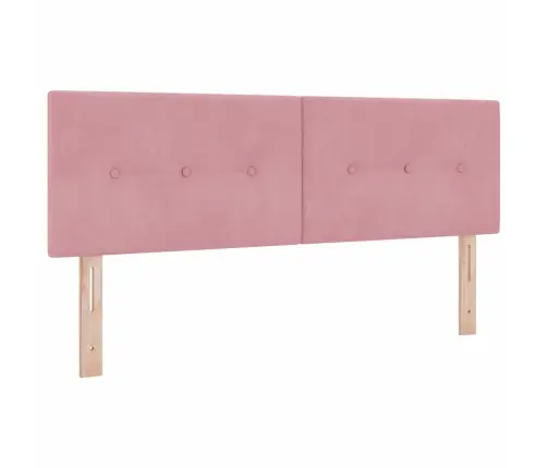 Karbi Vedrumadrats Madratsiga Peaga Roosa 140 X 190 Cm Samet