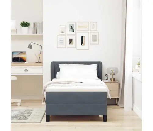 Karbi Vedrumadrats Madratsiga Peaga Tumehall 90 X 190 Cm Samet