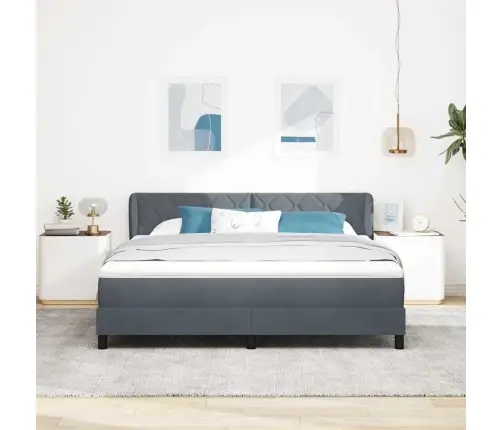 Karbi Vedrumadrats Madratsiga Peaga Tumehall 180 X 200 Cm Samet