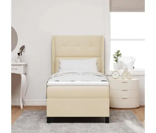 Karbi Vedrumadrats Madratsiga Peaga Cream 90 X 190 Cm Kangas