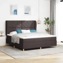 Lova Su Spyruokliniu Čiužiniu Tamsiai Pilkos Spalvos 90X190 Cm Lova Su Spyruokliniu Čiužiniu Tamsiai Pilkos Spalvos 90X190 Cm