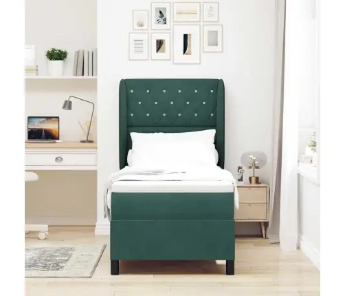 Karbi Vedrumadrats Madratsiga Tumeroheline 80 X 200 Cm Samet