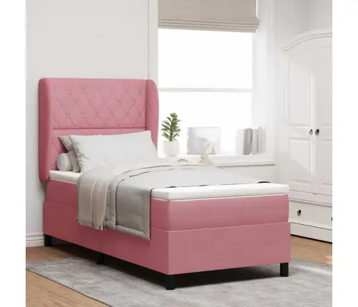 Karbi Vedrumadrats Madratsiga Peaga Roosa 200 X 90 Cm Polüester