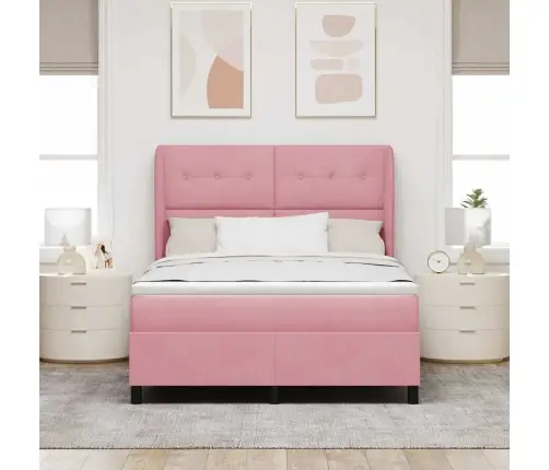 Karbi Vedrumadrats Madratsiga Roosa 190 X 140 Cm Polüester