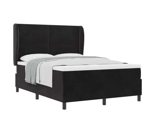 Karbi Vedrumadrats Madratsiga Peaga Must 200 X 160 Cm Polüester