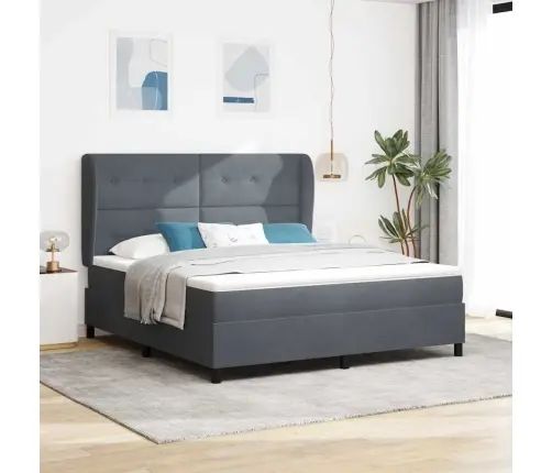 Karbi Vedrumadrats Madratsiga Tumehall 200 X 180 Cm Polüester