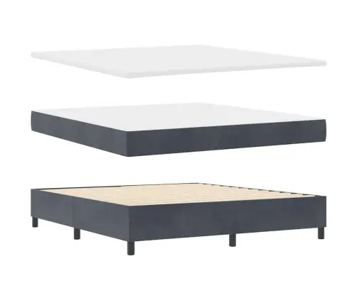 Karbi Vedrumadrats Madratsiga Tumehall 200 X 180 Cm Polüester