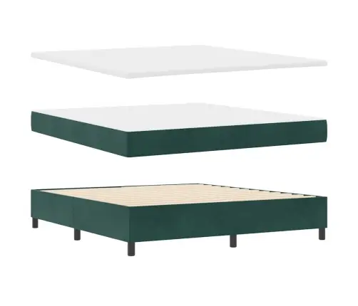 Karbi Vedrumadrats Peaga Tume Rohelise 200 X 180 Cm Polüester