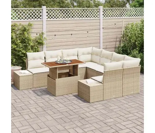 Aia Söögilaudade Komplekt Padjaga Padjaga 9 Pcs Beez Ja Koor