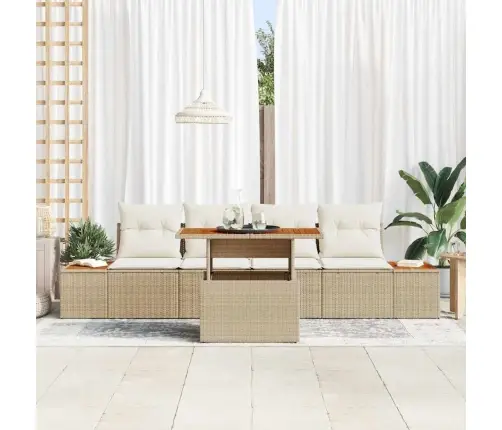 Aia Söögilaudade Komplekt Padjaga Padjaga 5 Pcs Beez Ja Koor