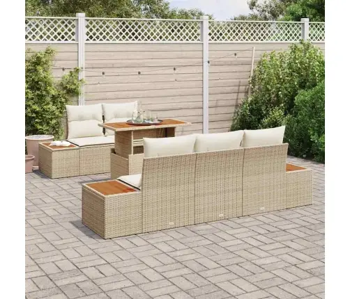 Aia Söögilaudade Komplekt Padjaga Padjaga 6 Pcs Beez Ja Koor