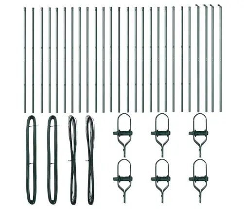 Žoga Stabi 26 Gabali Zaļš Ø32 Mm 200 Cm Cinkots Tērauds Vidaxl