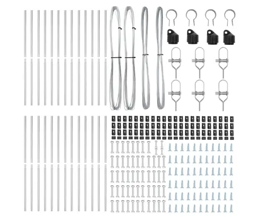 Aiapost 26 Pcs Hall 3,2 X 3,2 X 150 Cm