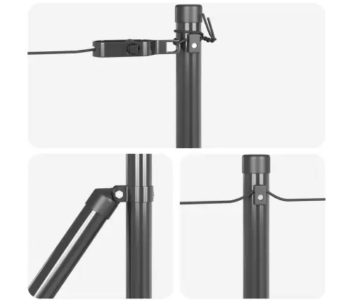 Tvorelės Stulpas 26 Pcs Pilka Dydis: 3,2 X 3,2 X 50 Cm