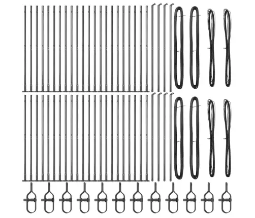 Aiapost 52 Pcs Hall 3,2 X 3,2 X 83,5 Cm