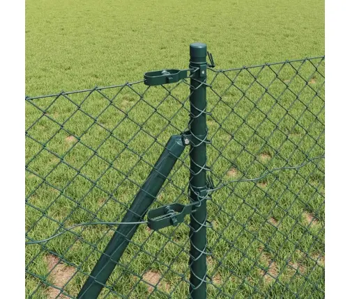 Aiapost Roheline 10 X 0,8 M (40 X 40 Mm Mesh) Terased Ja Pvc