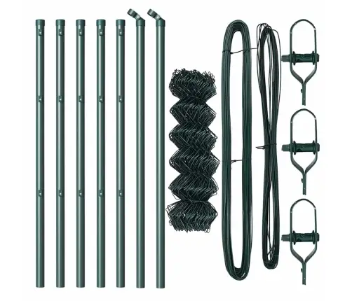 Aiapost Roheline 10 X 0,8 M (40 X 40 Mm Mesh) Terased Ja Pvc