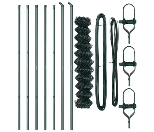 Aiapost Roheline 10 X 1,5 M (40 X 40 Mm Mesh) Terased Ja Pvc