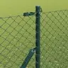 Grandinės Ryšio Tvora Su Stulpais Žalia 1.6 X 10 M Plienas