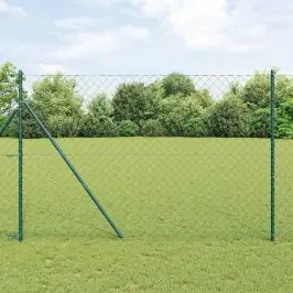 Ahela Link Aed Postidega Roheline 1.6 X 10 M Teras