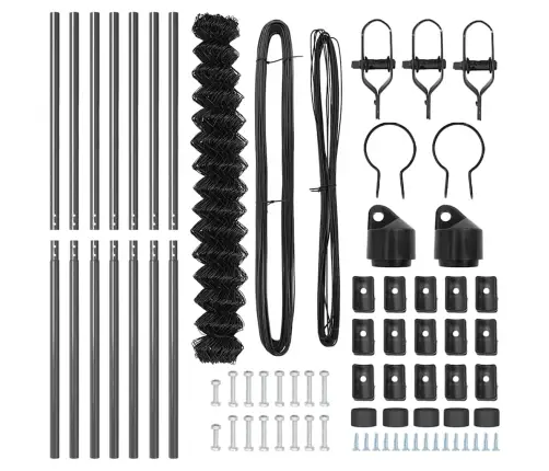 Aiapost Hall 10 X 1,5 M (60 X 60 Mm Võrku) Terased Ja Pvc