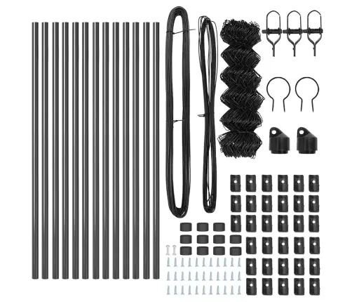 Aiapost Hall 25 X 0,4 M (60 X 60 Mm Võrk) Terased Ja Pvc