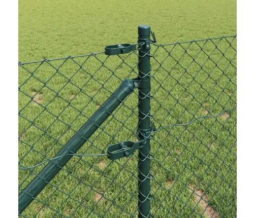 Aiapost Roheline 10 X 0,4 M (40 X 40 Mm Võrk) Terased Ja Pvc