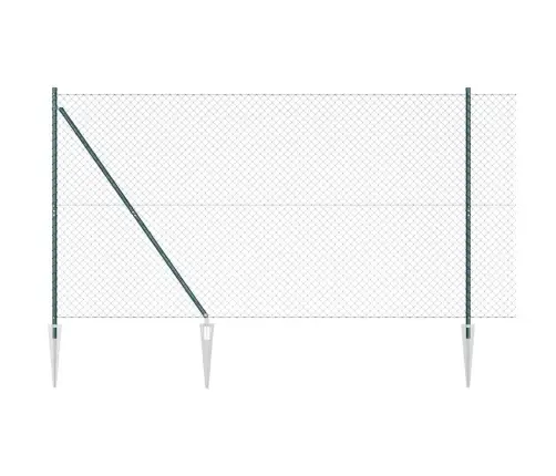 Aiapost Roheline 10 X 1,5 M (40 X 40 Mm Mesh) Terased Ja Pvc