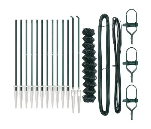 Žoga Stabu Komplekts Zaļa 1.4 X 25 M Vidaxl