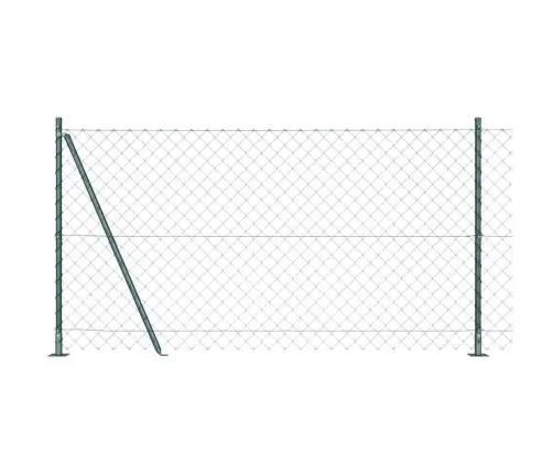 Aiapost Roheline 10 X 1,2 M (60 X 60 Mm Võrku) Terased Ja Pvc