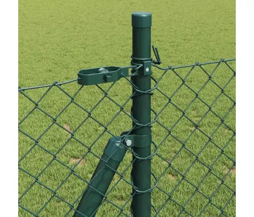 Žoga Stabu Komplekts Sudraba 25 X 1 M Cinkots Tērauds Vidaxl