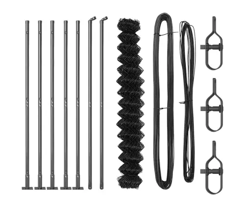 Aiapost Hall 10 X 1,5 M (60 X 60 Mm Võrku) Terased Ja Pvc