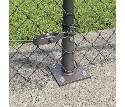 Žoga Stabu Komplekts Sudraba Lieli Cinkots Tērauds Vidaxl