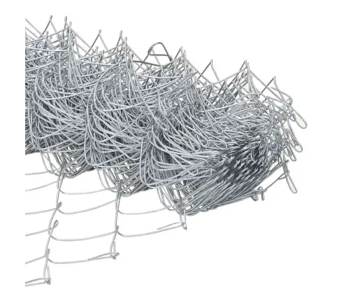 Ahela Link Aed Postidega Hõbedane 1.6 X 10 M Teras